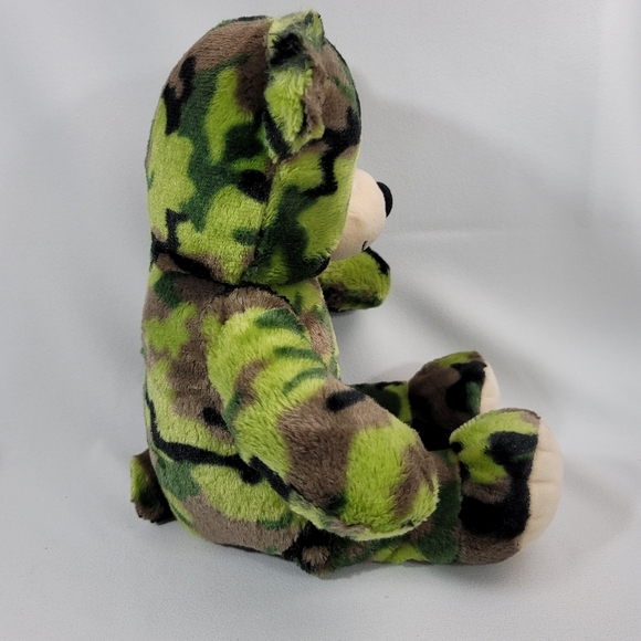 Build A Bear Camouflage Plush Bear - Picture 6 of 15